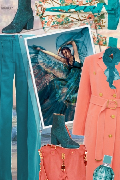 Teal for Real- Fashion set
