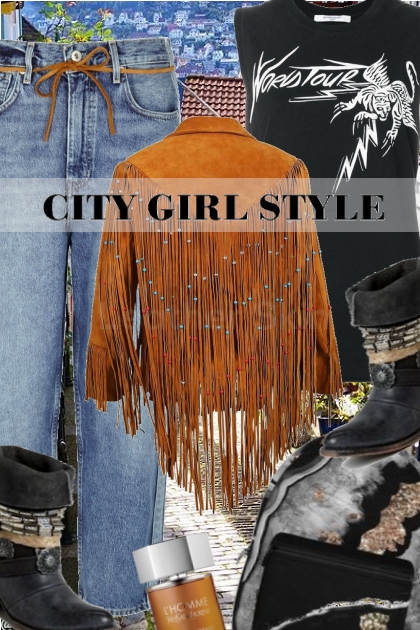 City Girl Style- Модное сочетание