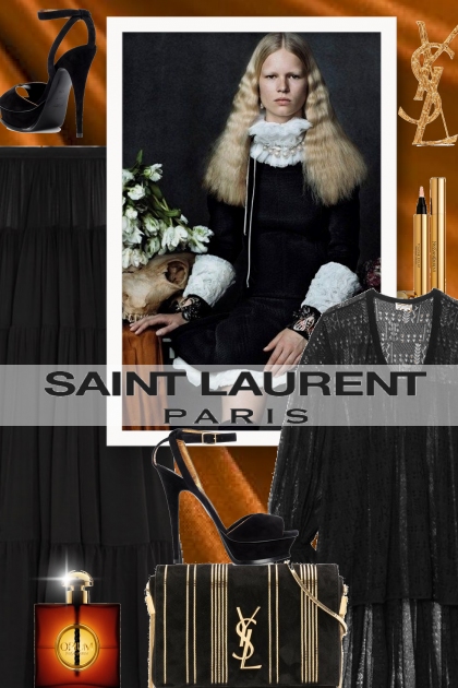 Saint Laurent- Combinaciónde moda