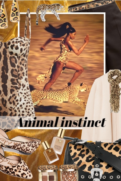 Animal Instinct- combinação de moda