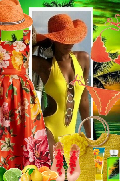 Citrus Summer- combinação de moda