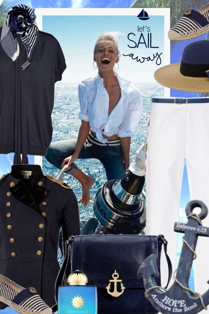 Let's sail away ...- Combinazione di moda