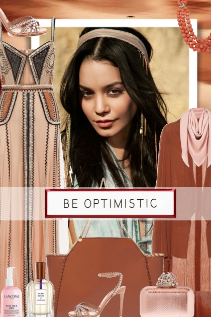 Be optimistic !- Modna kombinacija