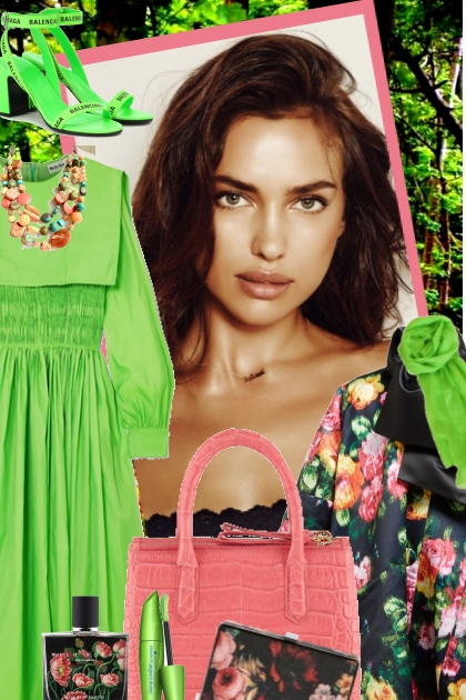 Summer Green - combinação de moda