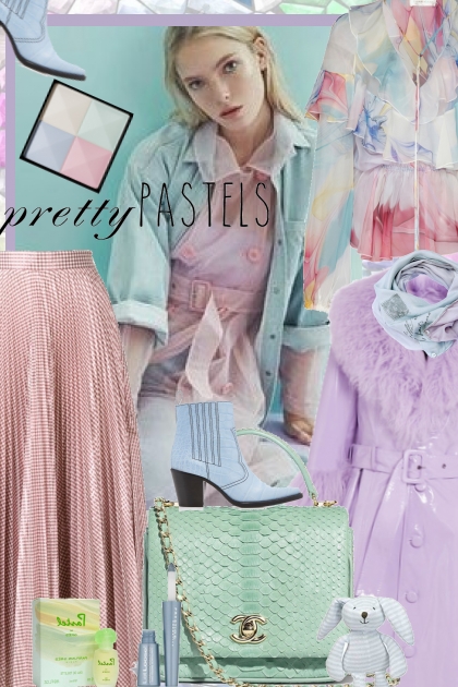 Pastel Beauty...- Fashion set