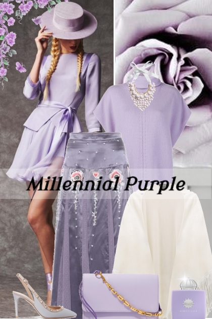 Millennial Purple- combinação de moda