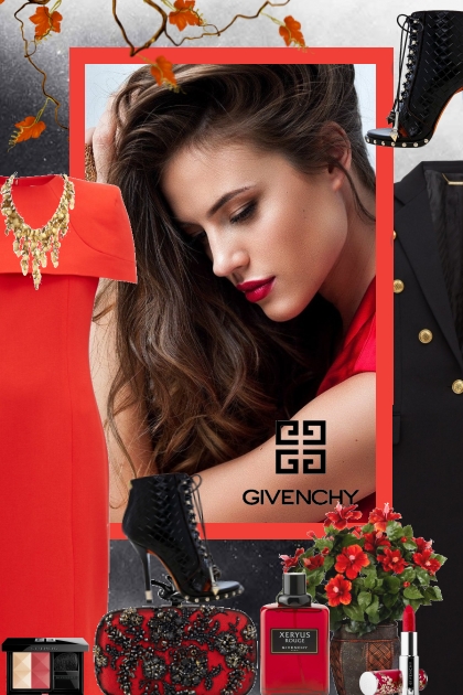 Givenchy- combinação de moda