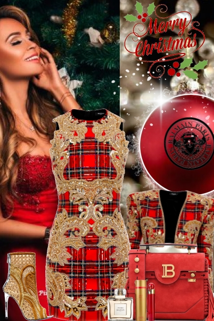 Balmain Christmas - Combinazione di moda