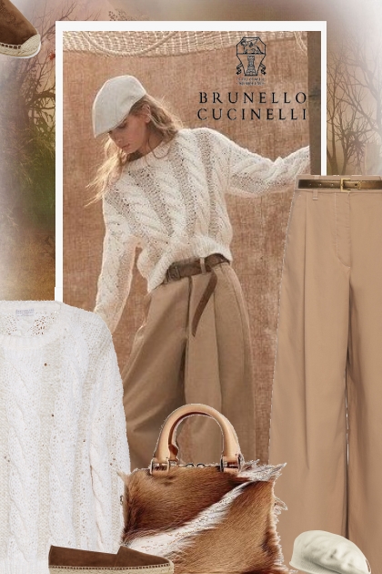 Brunello Cucinelli- Модное сочетание
