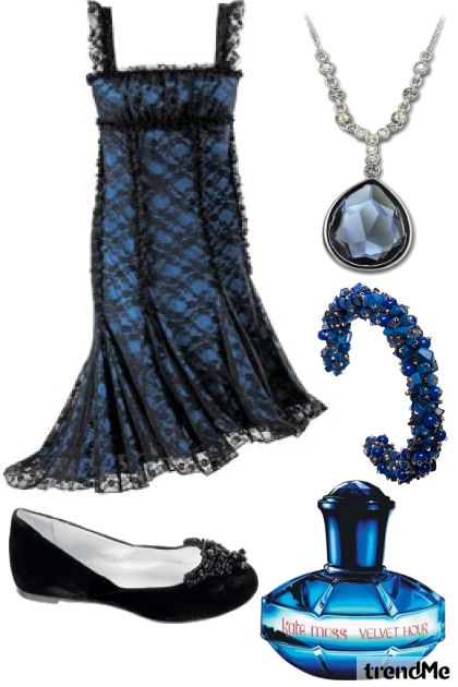 Blue Classy- Fashion set