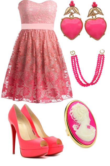 Pink Princess- Modna kombinacija