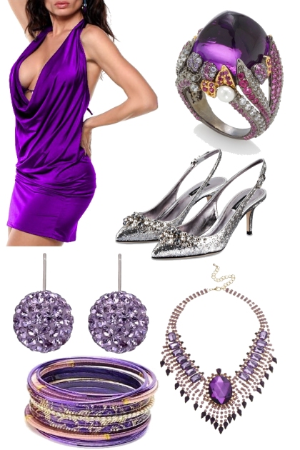 Sexy Purple- Fashion set