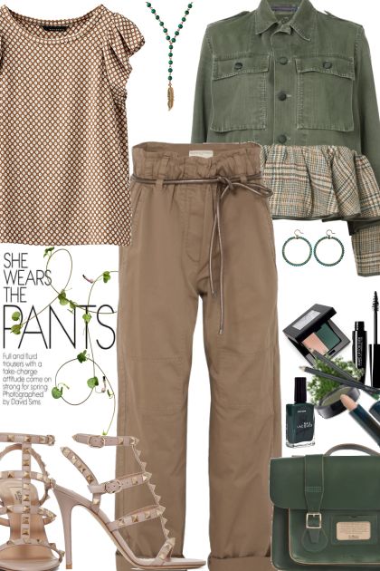 Pants- Modekombination