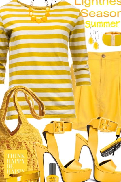 Yellow- Combinazione di moda