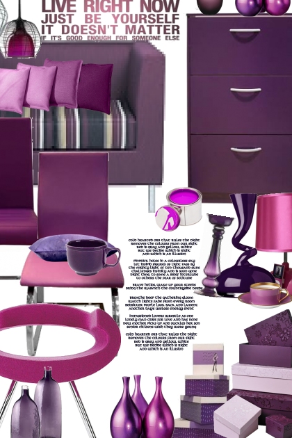 Purple 1- Modna kombinacija