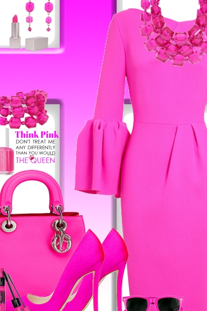 Think Pink- Modna kombinacija