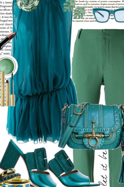 Bluegreen- Модное сочетание