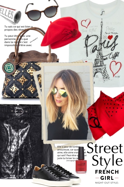Paris Street Style- Combinazione di moda