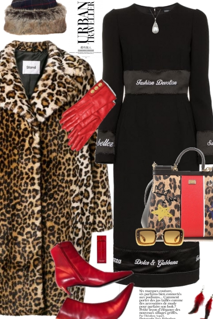 Dolce & Gabbana Logo Dress- Fashion set