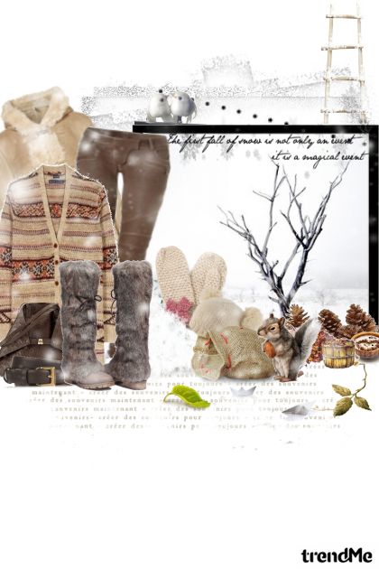 ...Then all is silent and the snow falls...- Fashion set