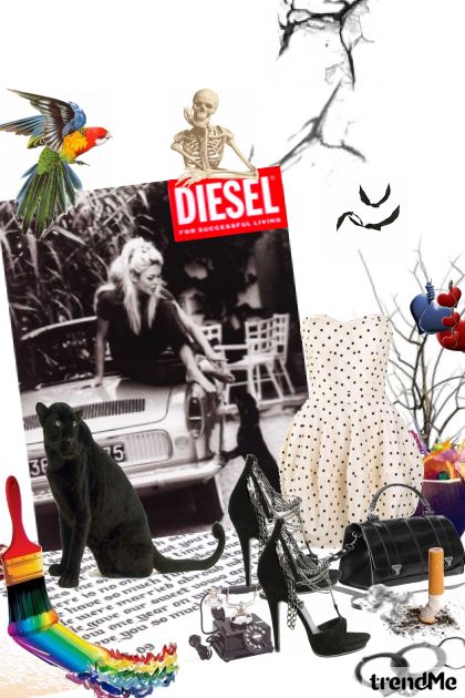diesel till death- Fashion set