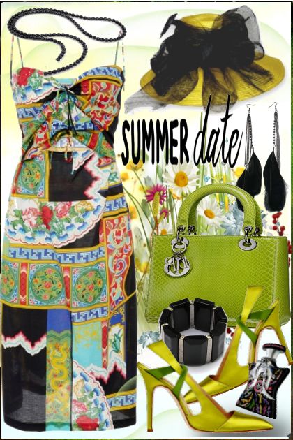 Summer date- combinação de moda