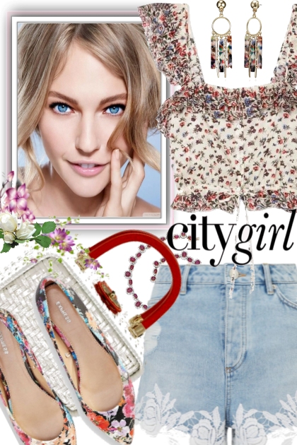 City girl- Combinazione di moda