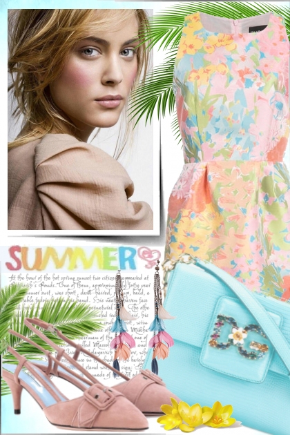 Summer pastels - Fashion set