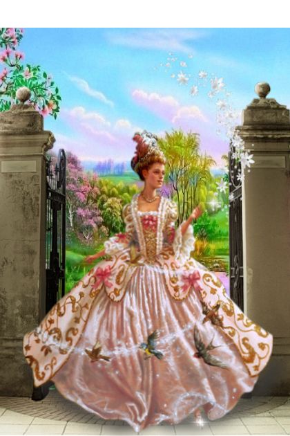 The Enchanted Princess- combinação de moda