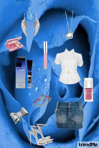 Plava rapsodija- Fashion set