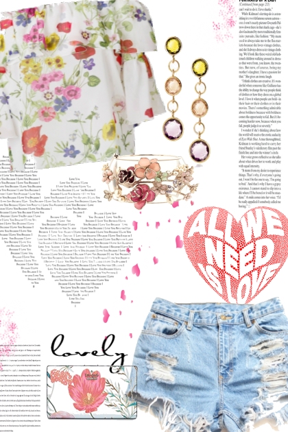 all we need is love- Fashion set