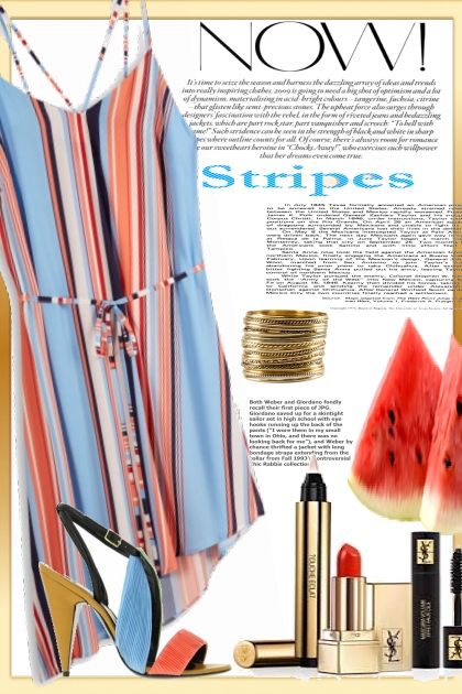 stripes- Modekombination