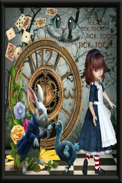 Alice and her visit to Wonderland- Modna kombinacija