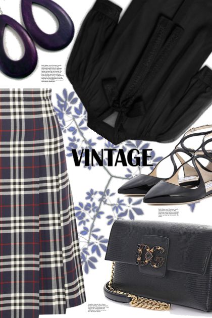 vintage 2- Combinazione di moda
