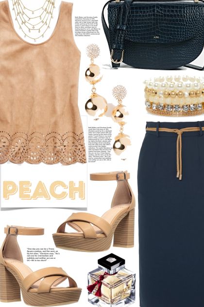 peach- Fashion set