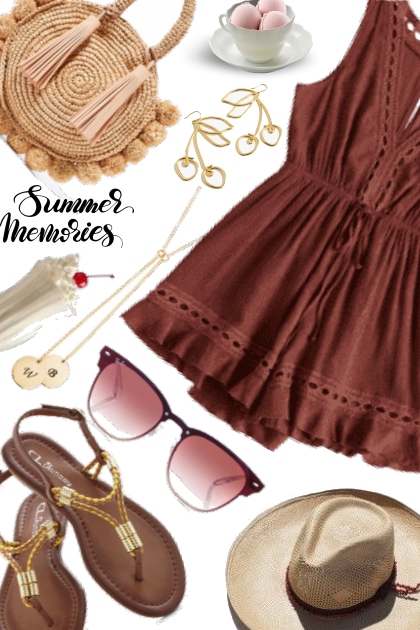 summer memories- combinação de moda