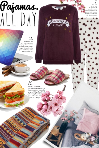 pajamas all day 2- Combinazione di moda