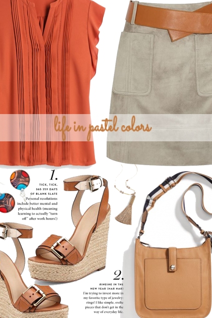 life in pastel colors- Fashion set