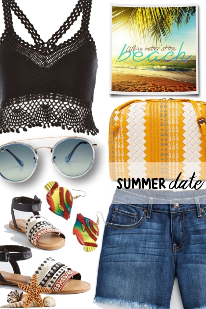 summer date- combinação de moda