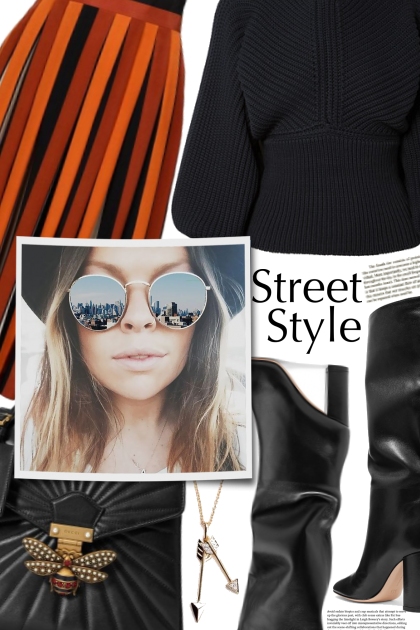 street style 6- combinação de moda