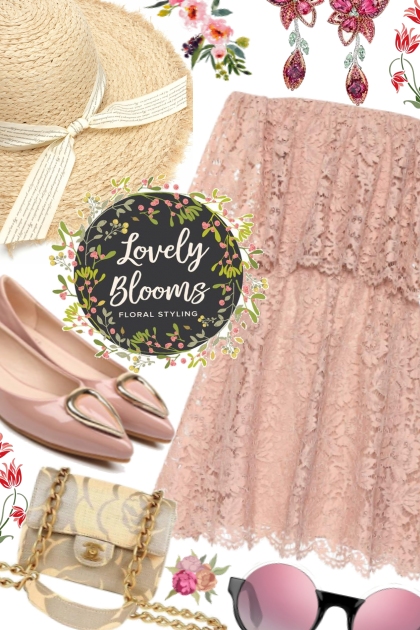 lovely blooms- Fashion set