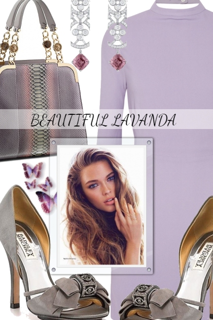BEAUTIFUL LAVANDA- Fashion set