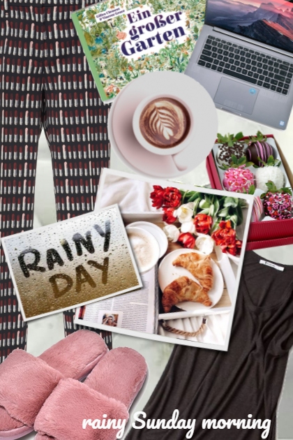 rainy Sunday morning- combinação de moda