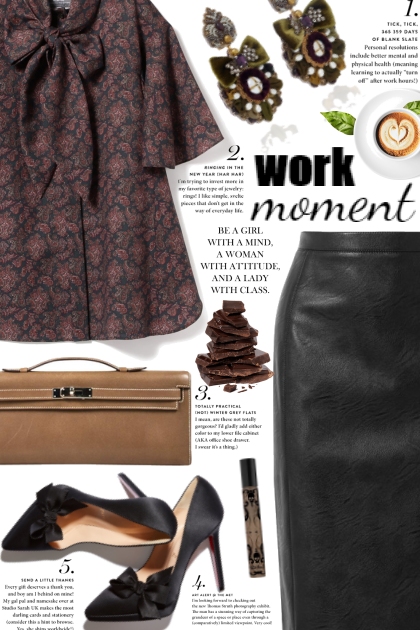 work moment- combinação de moda