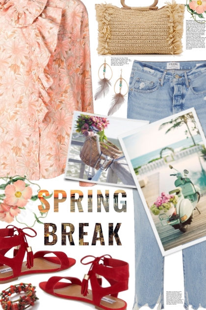 spring break- Combinazione di moda