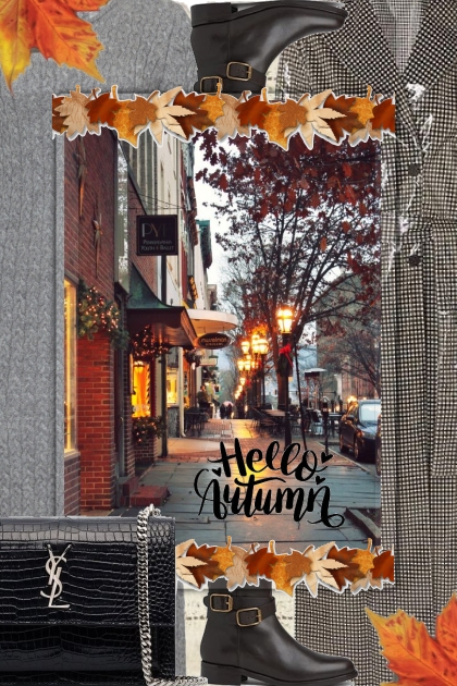 hello autumn 8- Combinazione di moda