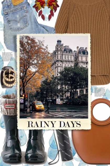 rainy days- Fashion set