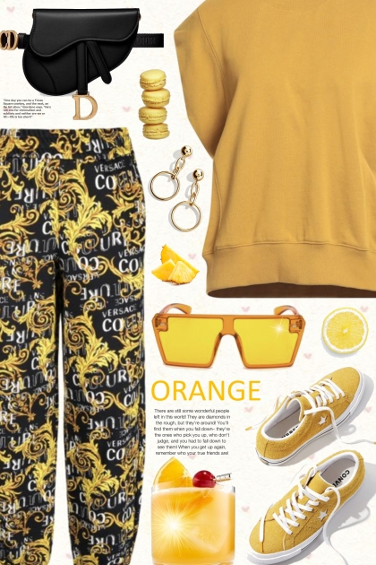 orange 2023- Combinazione di moda