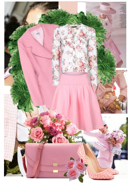 Think Pink # 2- Combinazione di moda