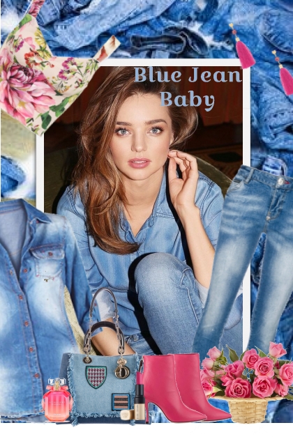 Blue Jean Baby- Fashion set